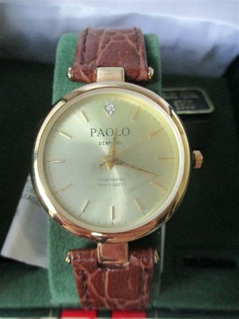 paolo watch designed by paolo gucci|paolo gucci watch.